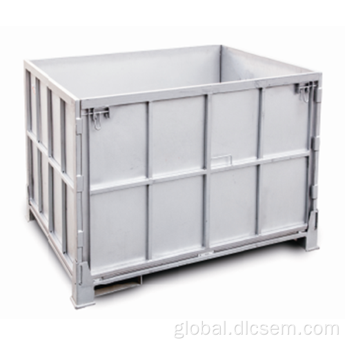 Steel Turnover Box Space Saving Iron Logistics Box Supplier